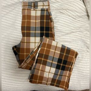 Free People Plaid Jules Pant